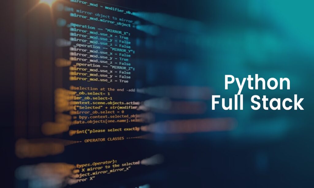Python Full Stack training in Coimbatore