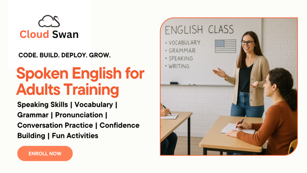 Spoken English for Adults Training in Coimbatore